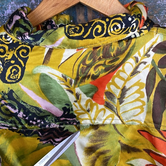 Vintage silky colorful track jacket - Picture 6 of 6
